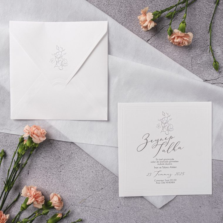 Davetiye Stylish 10358 — Kayseri