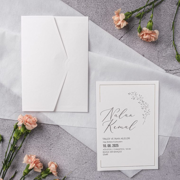 Davetiye Stylish 10365 — Kayseri