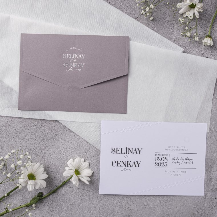 Davetiye Stylish 10366 — Kayseri