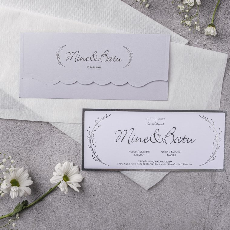 Davetiye Stylish 10372 — Kayseri